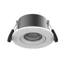 Noxion Spot LED Ares Firerated 6W 540lm 927-940 3CCT- Inclinable Blanc| Diamètre 68mm