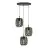 Eglo Suspension Luminaire Romazzina Acier Noir | Convient pour 3x E27