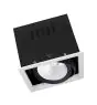 Ledvance LED Spot Vierkant Kantelbaar Zwart-Wit 30W 2700lm 36D - 830 Warm Wit | Zaagmaat 164mm